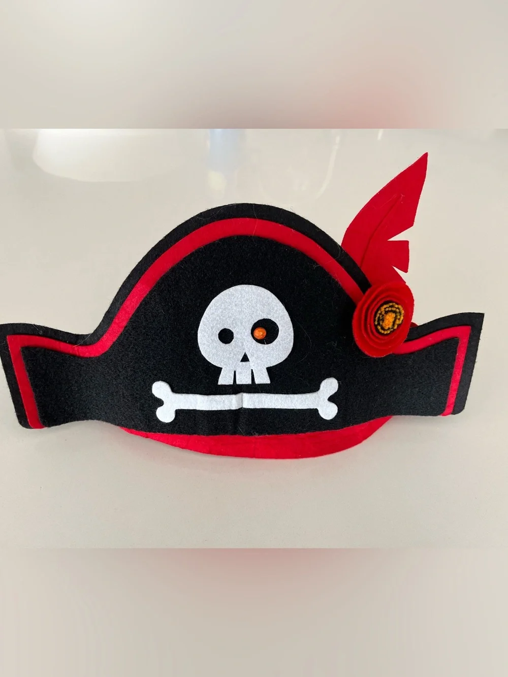 Toddler Pirate Hat & Party Banner - EUC